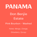Panama - Don Benjie - Washed Pink Bourbon 200g